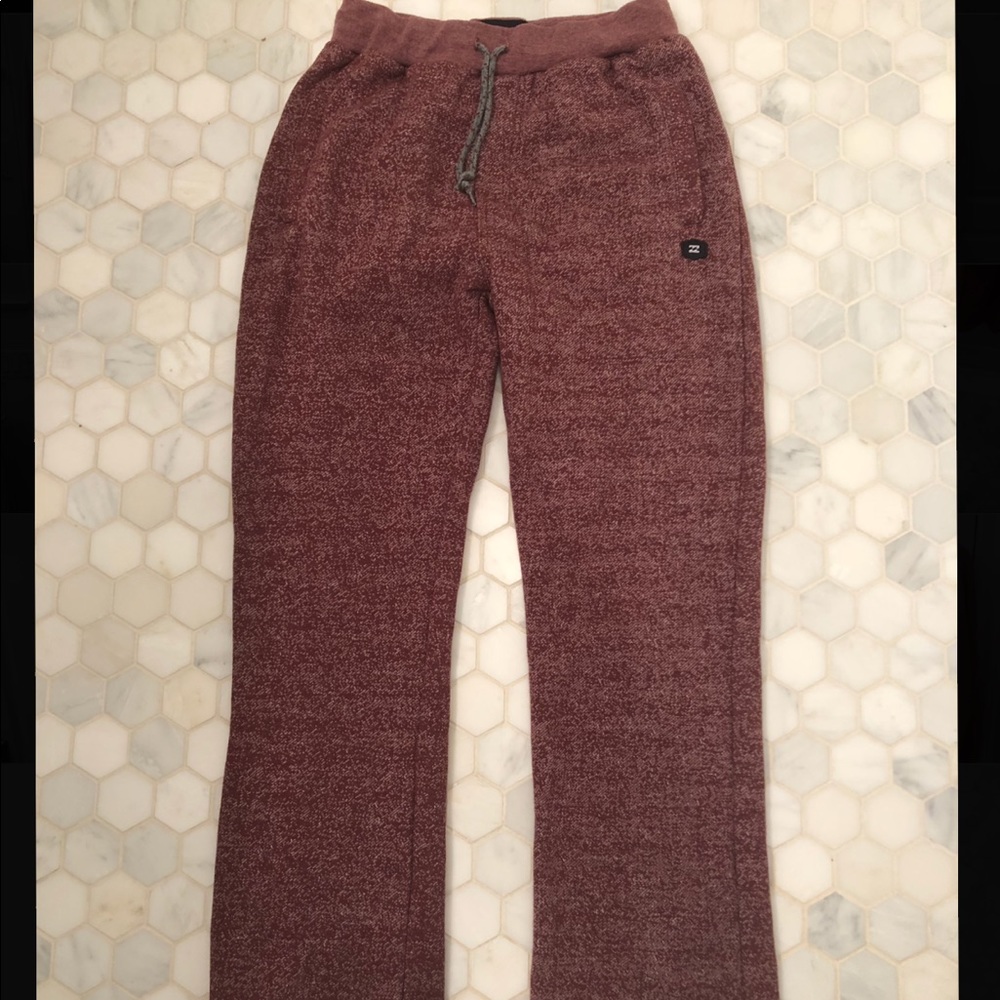 Billabong Sweatpants Maroon
